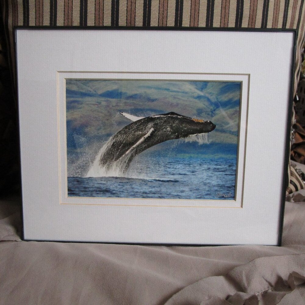 framed souvenir photograph